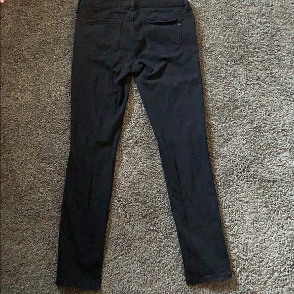 Black Ripped Jeans - Picture 2 of 4